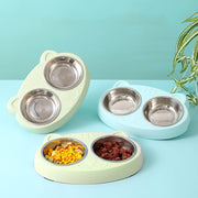 Double Dog Bowls – Stainless Steel Food & Water Bowls with Non-Slip Base