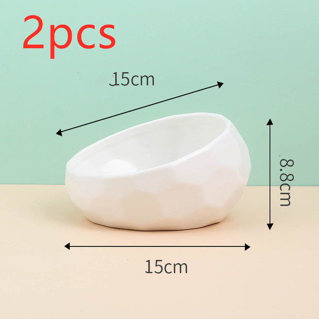 Pet Supplies Bowl Ceramic pet bowl