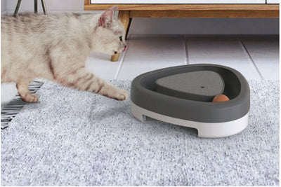Cat Triangle Turntable Electric Toy Cat Scratcher