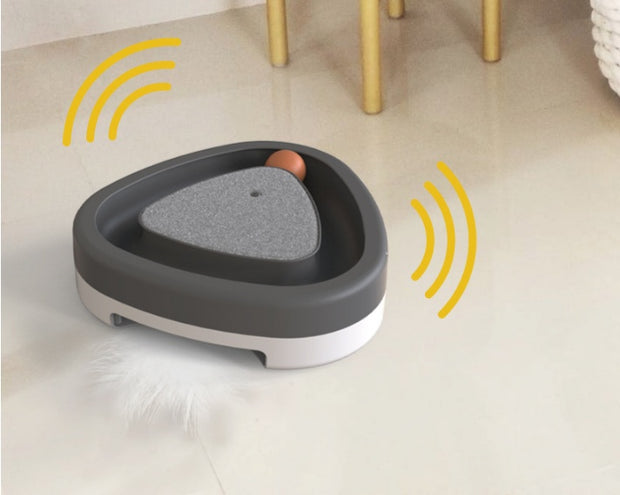 Cat Triangle Turntable Electric Toy Cat Scratcher