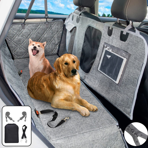 Pet Car Seat Cover – Waterproof Hammock for Dogs