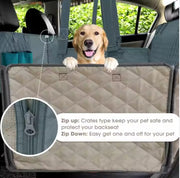 Pet Car Seat Cover – Waterproof Hammock for Dogs
