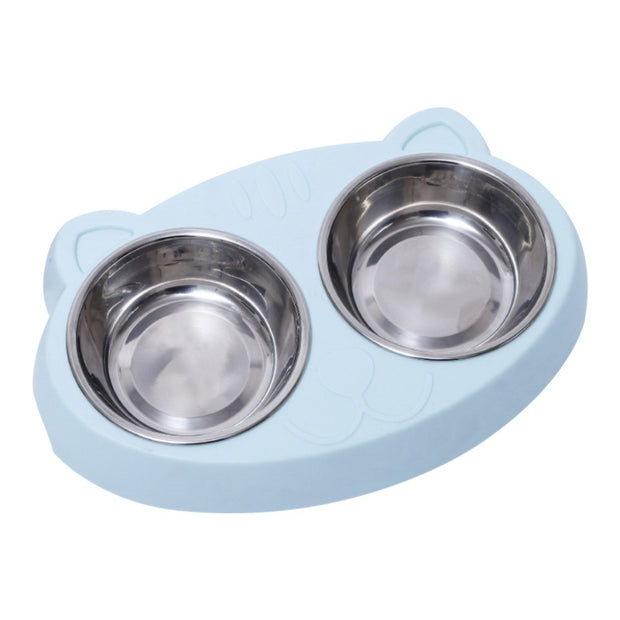 Pet Stainless Steel Bowl For Food and Water.
