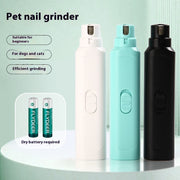Pet Nail Grinder – Battery-Powered Nail Trimmer for Dogs & Cats