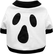 Halloween Skeleton Costume – Lightweight Pet Shirt for Dogs & Cats