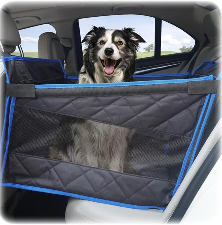 Dog Car Seat Hammock for Large & Small Dogs – Waterproof, Safe