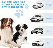 Dog Car Seat Hammock for Large & Small Dogs – Waterproof, Safe