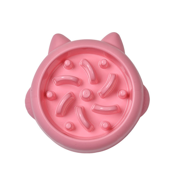 Anti-Choking Slow Feeder Bowl for Dogs & Cats