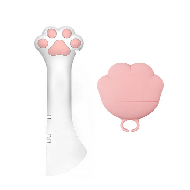 Multifunction Pet Can Spoon & Jar Opener – Feeding Tool for Dogs & Cats